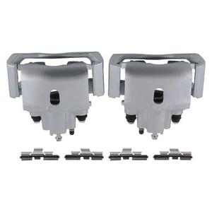 2x Rear Brake Calipers w/Bracket for Chrysler Aspen Dodge Ram 1500 5080560AA - Foto 1 di 12