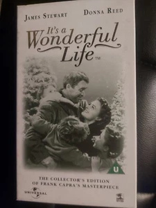 It's A Wonderful Life VHS Video - Collectors Edition Christmas film. sealed - Picture 1 of 2