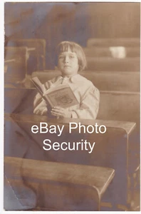 1900 FOTO CASA SCUOLA UNA STANZA ideale lettore cattolico libro studente parrocchiale - Foto 1 di 4