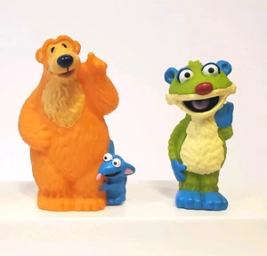 Disney Bear in the Big Blue House w/ Tutter Action Figure Toy Lot Treelo P23 - Picture 1 of 3