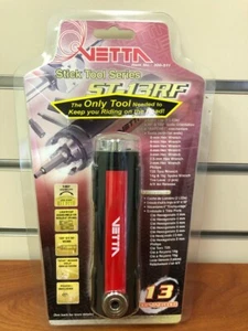 NEW VETTA BICYCLE BIKE STICK MULTI PURPOSE TOOL KIT WITH LED ST-13RF - 13 TOOLS - Picture 1 of 10