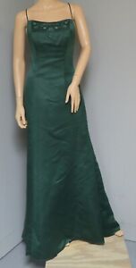 EDEN BRIDALS SIZE 6 HUNTER GREEN LONG FORMAL DRESS BRIDESMAID PARTY PROM