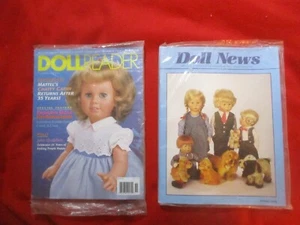 Lot of 2 Doll Reader and Doll News Magazines 1990's Brand New Sealed - Bild 1 von 6