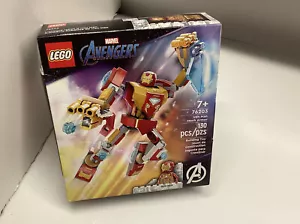 LEGO Marvel Iron Man Mech Armor 76203 Building Kit 130 Pieces - Brand New - Picture 1 of 3