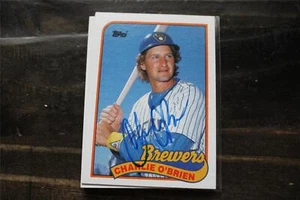 TARJETA AUTOGRAFIADA CHARLIE O'BRIEN MILWAUKEE CERWERS - Imagen 1 de 1