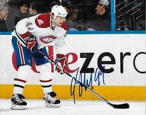 Autographed Montreal Canadiens Roman Hamrlik 8x10 Photo #2 Original
