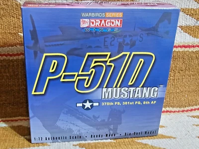 DRAGON WINGS 50051 1/72 P-51D MUSTANG 375th FS 361st FG 8th AF SPECIAL VERSION🔥 - Image 1 of 4