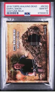 2018 TOPPS THE WALKING DEAD NORMAN REEDUS “DARYL DIXON” PSA 10 GEM MINT Season 8 - Picture 1 of 2