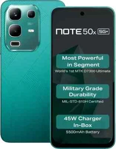 Infinix Note 50X 5G+ Factory Unlocked Dual SIM 6GB RAM 128GB STORAGE-Global - Picture 1 of 13