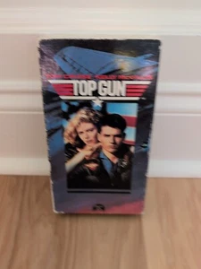 1st Release Top Gun VHS 1986 VHS Movie Tape HI FI STEREO Paramount - Picture 1 of 4