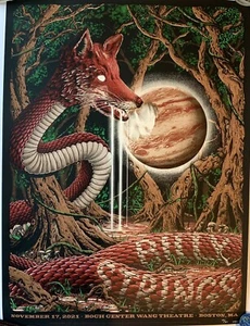 Billy Strings Boston poster 2021 concert tour wang theatre 52/300 - Bild 1 von 11