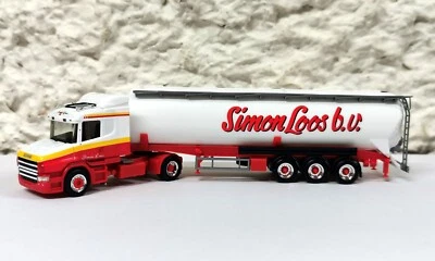 HERPA 314824 - Scania Hauber Con Semirimorchio Silo "Simon Loos", 1:87 - Immagine 1 di 2