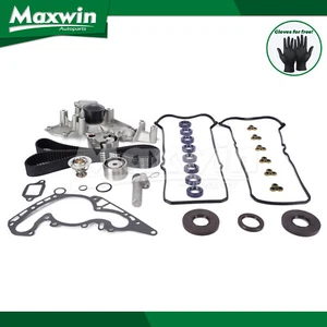 Timing Belt Tensioner Kit Water Pump Thermostat Gasket Fit Lexus GS430 LS430 - Foto 1 di 16