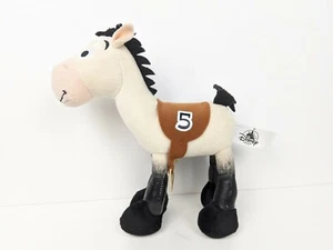 Disney Parks Toy Story Plush Bullseye Horse Racehorse #5 with TAG Cream Black - Picture 1 of 8