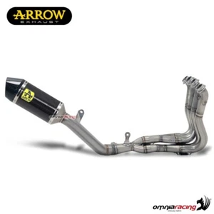 Escape completo Arrow Competition Race-Tech racing carb�n Kawasaki ZX6R 09-16 - Picture 1 of 8