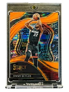 Jimmy Butler 2023-24 Panini Select Courtside #240 FOTL Orange Pulsar Prizm /15 - Picture 1 of 2