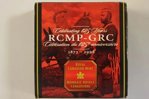 Royal Canadian Mint "Mounted Police" Commemorative 925 Silver Dollar (NUM5556) - Picture 1 of 5