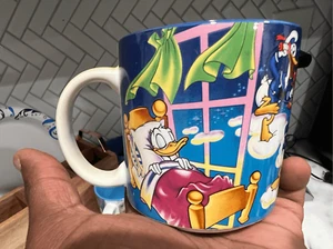 Taza Disney Pato Donald Soñando 60 Cumpleaños (1934-1994) Hecha en Japón - Imagen 1 de 4