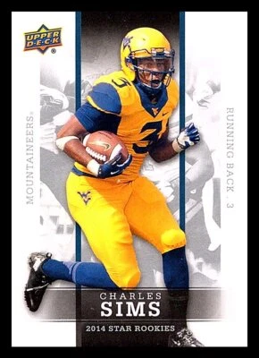 2014 Upper Deck Star Rookies #22 Charles Sims Free Shipping - Image 1 of 2