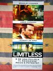 Locandina LIMITLESS Bradley Cooper NEIL BURGER Poster CINEMA Originale 2011