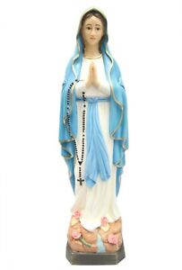 27" Our Lady of Lourdes Virgin Mary Mother Statue Figurine Vittoria Catholic 