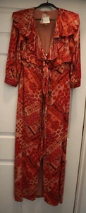 Free People OB1563474 Women's Sz S Primrose Combo Lennon Ruffle Maxi Dress $168 - Picture 1 of 6
