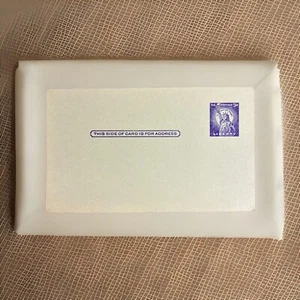 VTG Lot-USPS Postal Card Three Cents Statue of Liberty Pre-Stamped Unused Blank - Picture 1 of 9