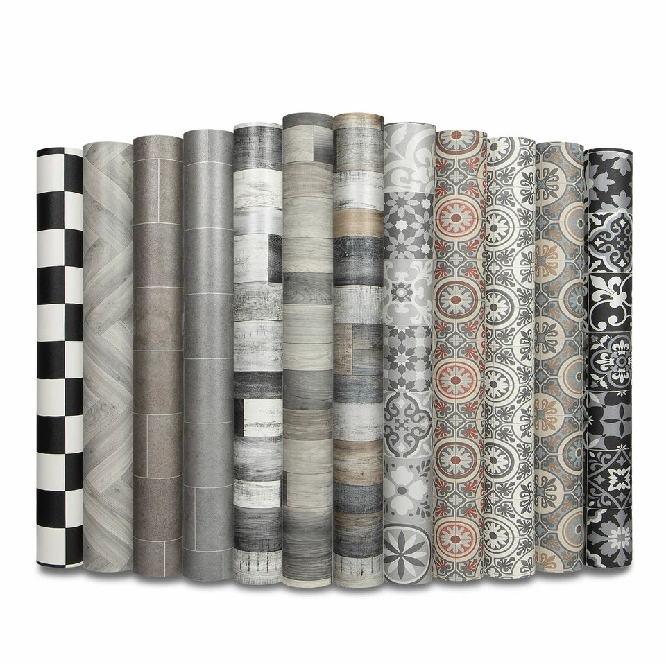 Suelo PVC Suelo Vinilo CV Plaza en Aspecto Madera Por Metros 4 Diseños - Imagen 1 de 1