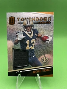 2019 Unparalleled Michael Thomas TD Threads Impact Jersey Patch - Picture 1 of 2