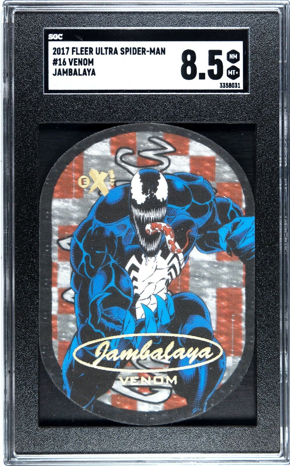 Venom 2017 Fleer Ultra Spider-Man - Jambalaya #16 SGC 8.5 SSP