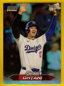 2024 Stadium Club 200 Shohei Ohtani Chrome Refractor Los Angeles Dodgers - Picture 1 of 1