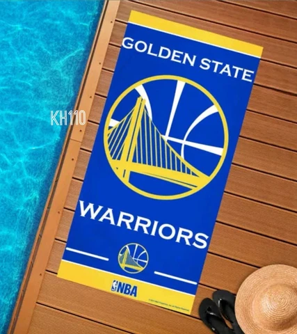 NBA Golden State Warriors Offically Licensed Beach Towel 30"x60" (wincraft) Cover