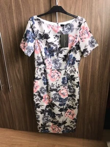 Floral Dress size 12 Uk/ Medium-Large - Picture 1 of 2