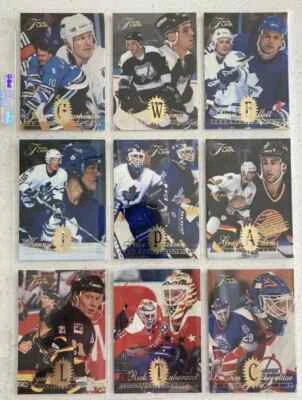 ( U SELECT CARDS ) 1994-95 FLEER FLAIR Hockey**First Issue thick cards 🔽 - Image 1 of 3