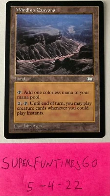 Magic The Gathering - Winding Canyons - Weatherlight - Image 1 of 2