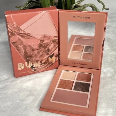 Buxom “On The Rocks” Eye & Cheek Palette - 4 Eyeshadows + 1 Blush, NIB - Image 1 of 4