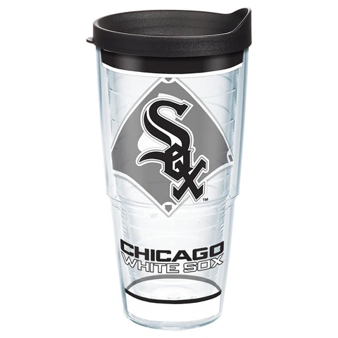 Tervis MLB 24 oz Chicago White Sox Multicolored BPA Free Tumbler with Lid Cover