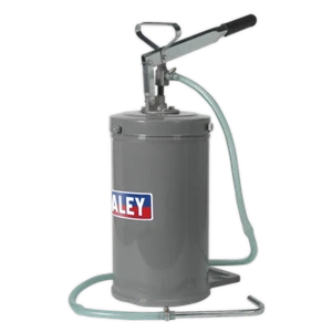 Sealey Tools Oil Dispensing Unit 14 LITRE - Galvanized Steel 1.8 Metre Hose - Picture 1 of 1