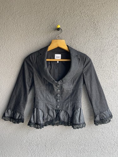 Raro blazer donna Moschino Jeans taglia 6usa colore grigio