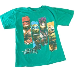Boy's TMNT Ninja Turtles Short Sleeve Graphic T-Shirt Size SMALL 100% Cotton - Picture 1 of 3