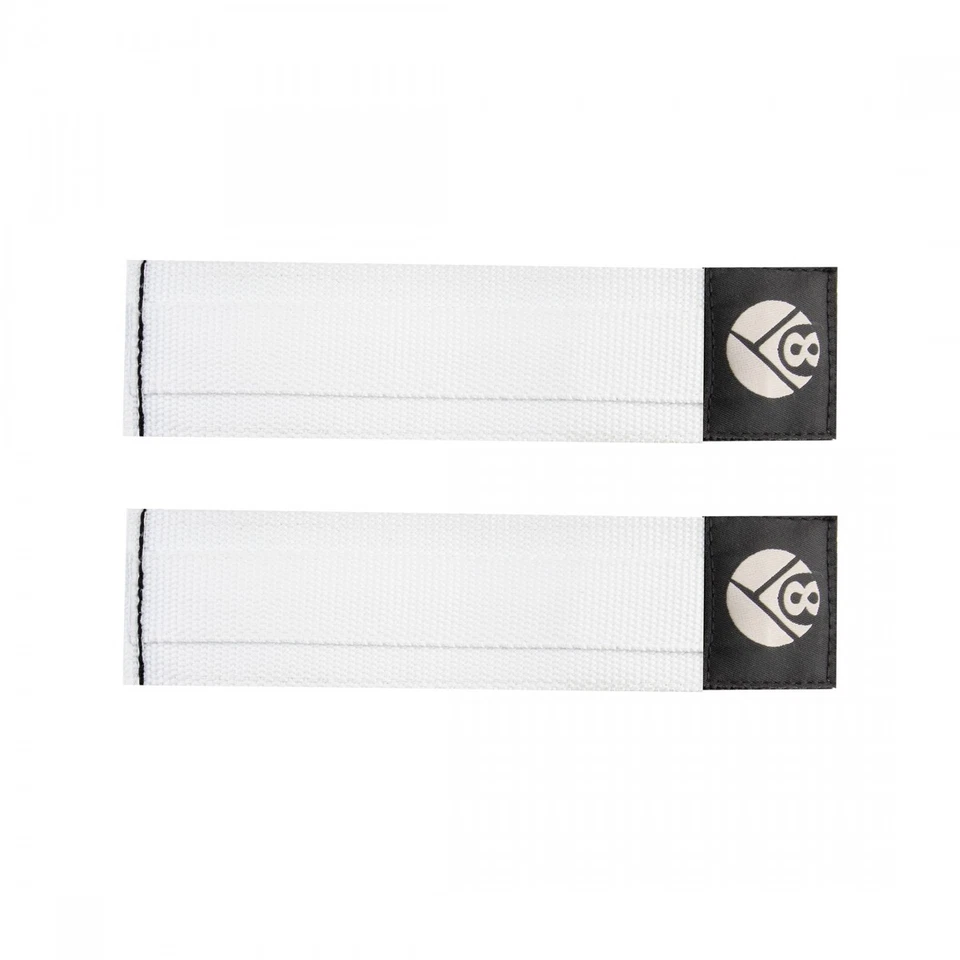 Correas blancas ORIGIN8 Pro-Grip II para pedales de bicicleta Foto 1 de 1