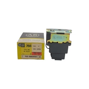 ALLEN BRADLEY 700-NM400A1 SER. E 110/120V 60A (BK/YL) NSMP - Bild 1 von 2
