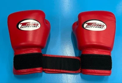 双胞胎特别拳击手套6盎司红色 — 第 1/4 张图片
