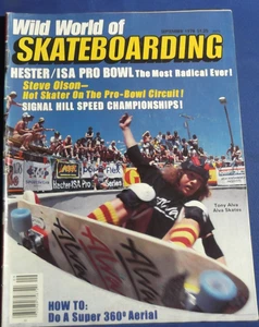 WILD WORLD OF SKATEBOARDING MAGAZINE   SEPT 1978  TONY ALVA  STEVE OLSON  LOGAN - Picture 1 of 6