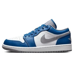 Nike Air Jordan 1 Low True Blue/Cement Grey Sneaker UK 5 BRANDNEU ✅✅✅ - Bild 1 von 1