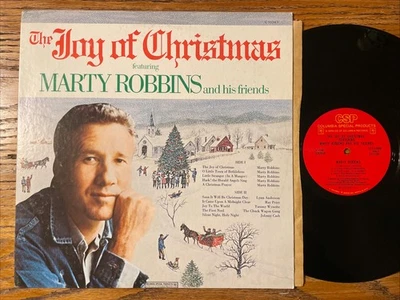 The Joy Of Christmas / Marty Robbins And His Friends LP Columbia CSP Stereo VG+! - Image 1 of 4