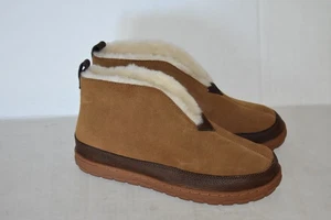 Zapatillas botas de piel de oveja EDDIE BAUER para hombre talla 8 - Imagen 1 de 6
