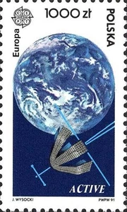 POLEN 1991 Europa postfrisch ** - Bild 1 von 1