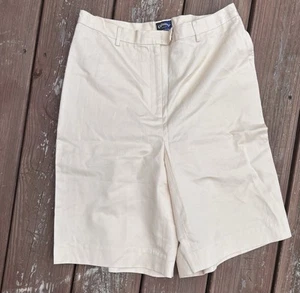 Callaway Women's Golf Shorts Size 6 Beige NWT 9.5" Inseam Twill 100% Cotton - Picture 1 of 8