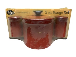 Vintage Mirro Colormode 3 Piece Range Set Red Rare New in Box USA - Picture 1 of 6
